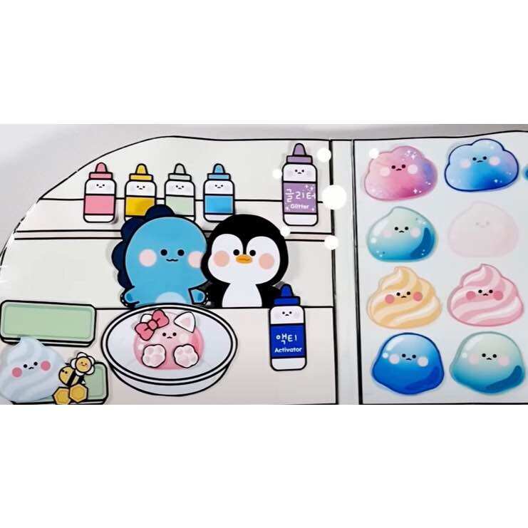 Squishy búp bê giấy Của Hàng Cream