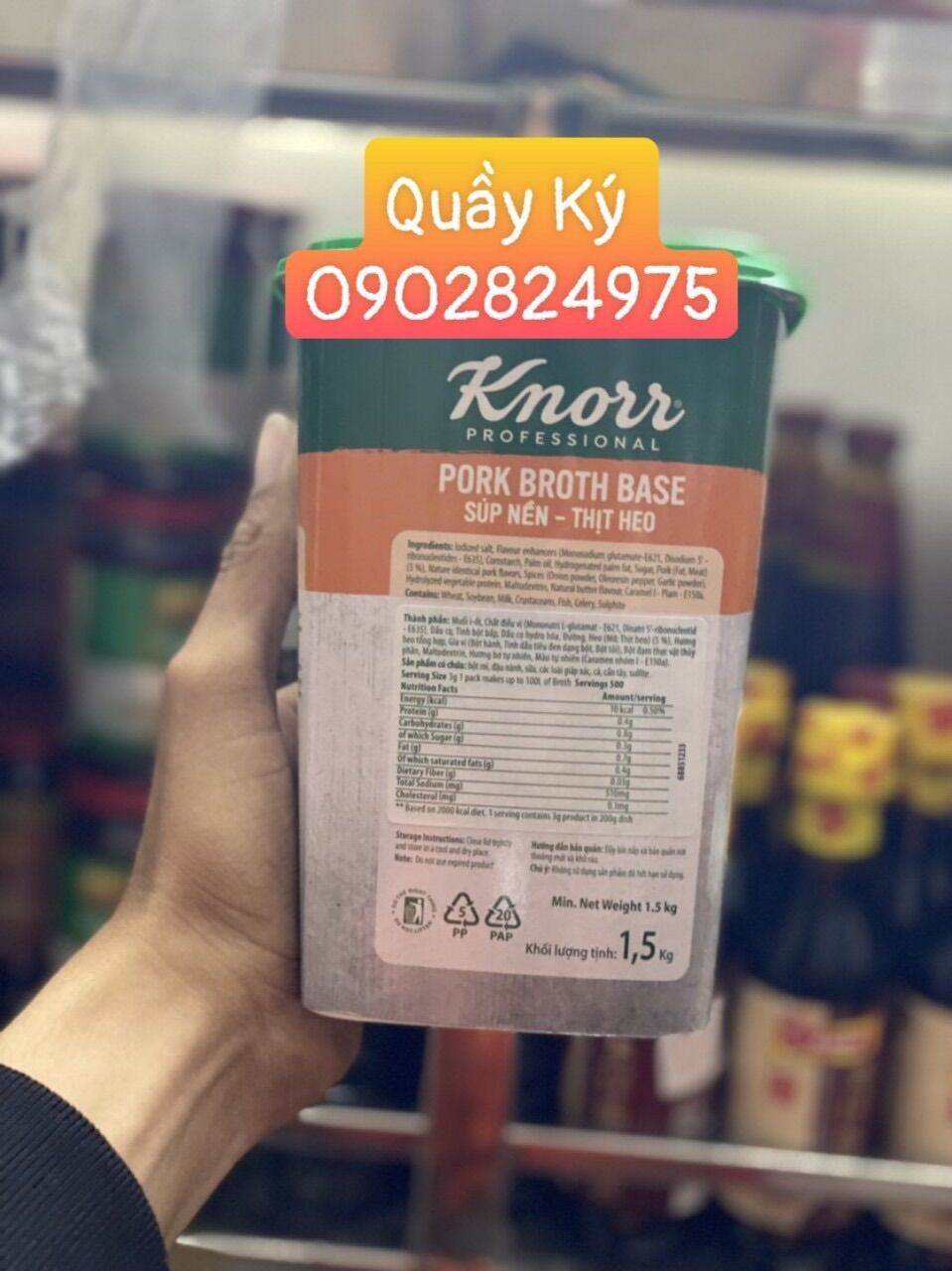 Knorr Pork Soup Base 1.5kg