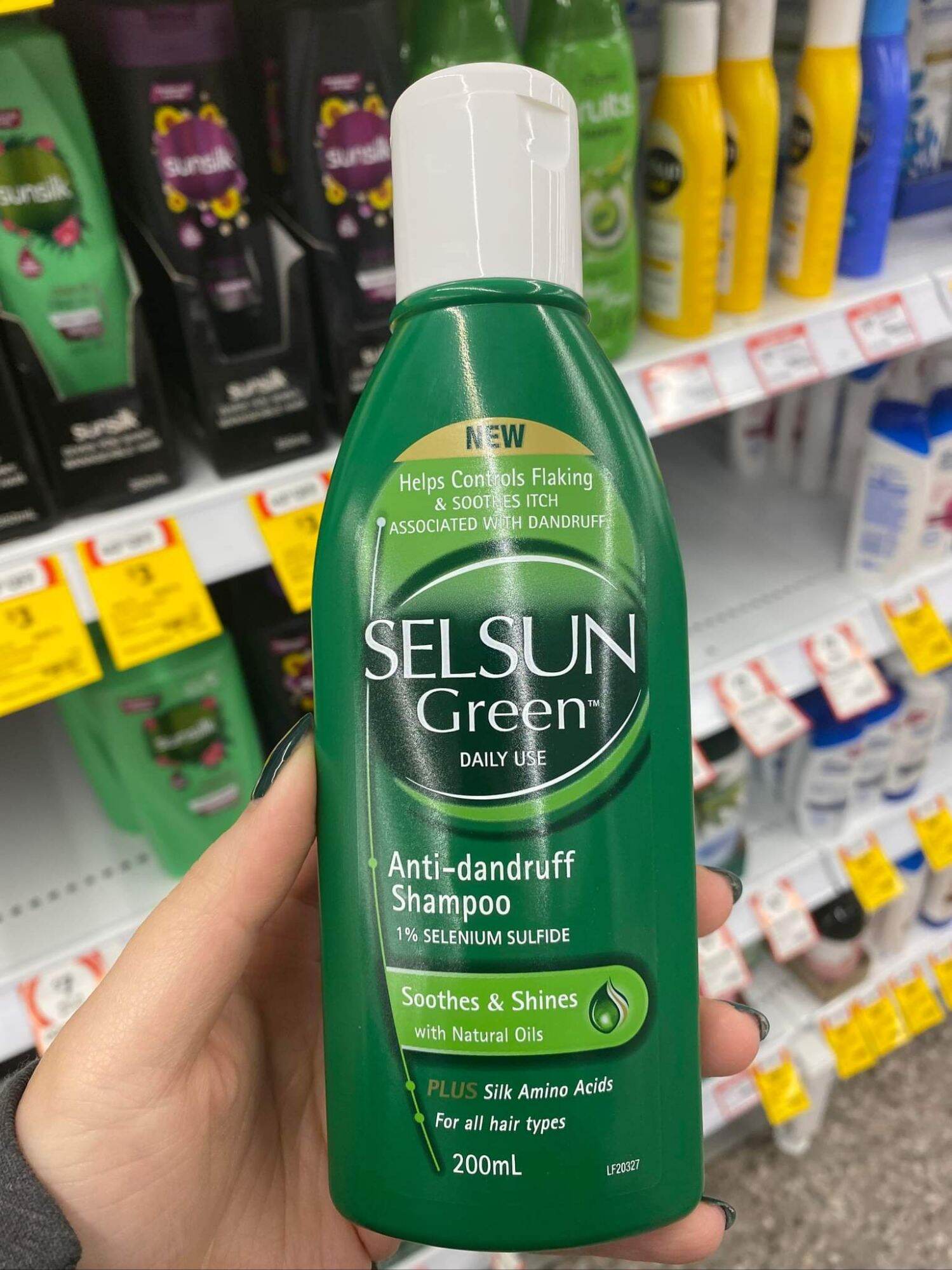 Dầu gội gàu nấm Selsun 200ml(Úc)