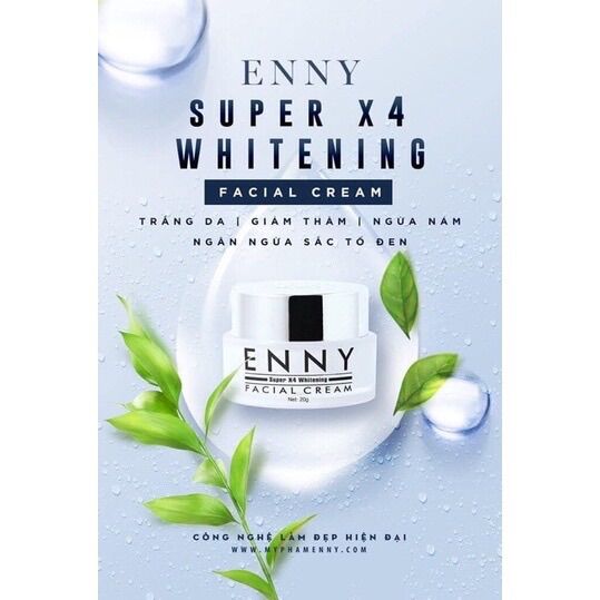 Kem Face dưỡng trắng da Enny ngày đêm