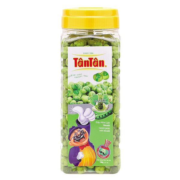Đậu hoà lan wasabi tân tân hũ 190g