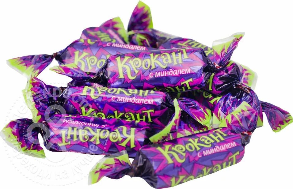 Kẹo tím Krokant socola hạnh nhân Nga/180gr