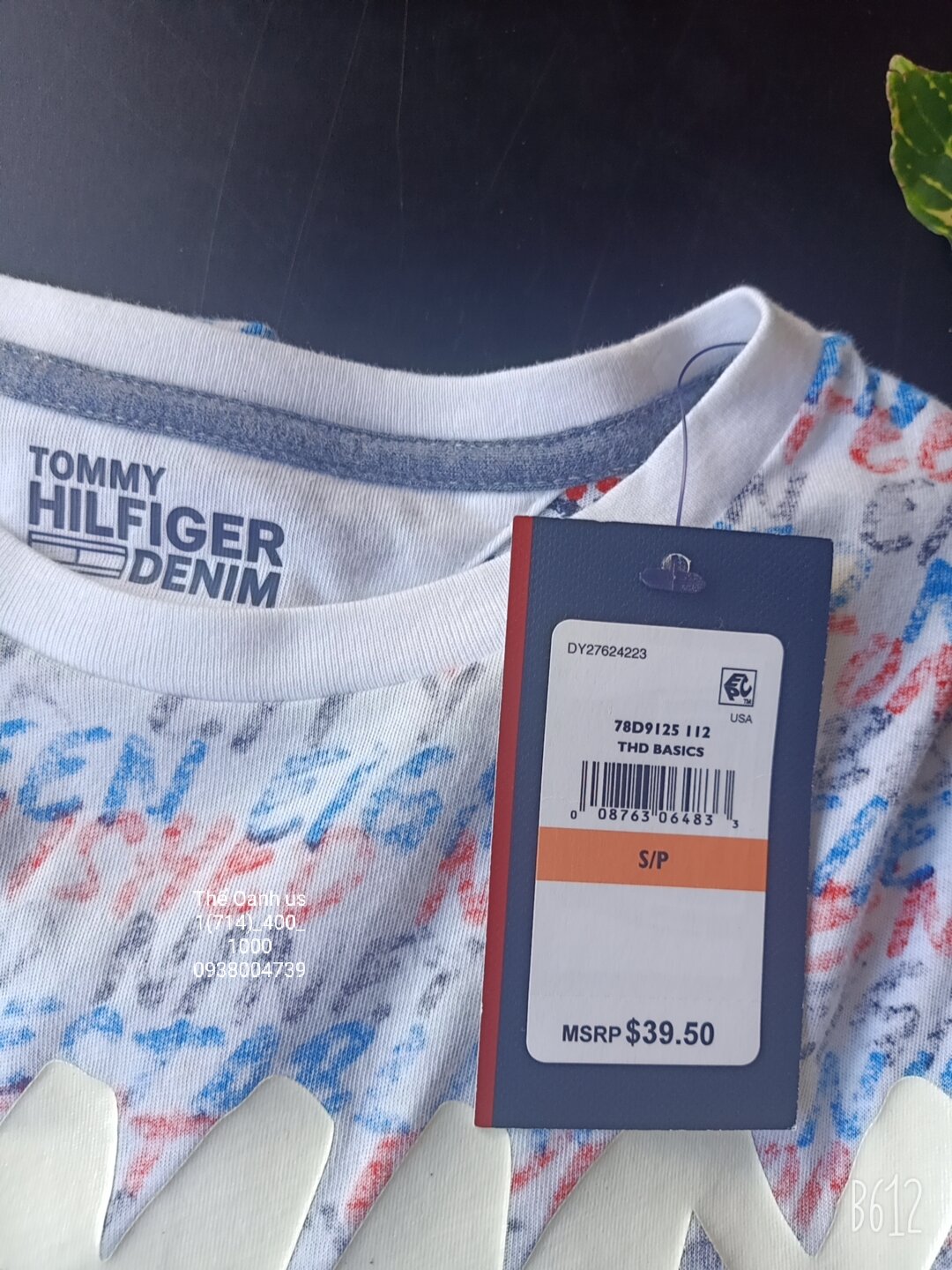 Áo thun Tommy Hilfiger size s,m