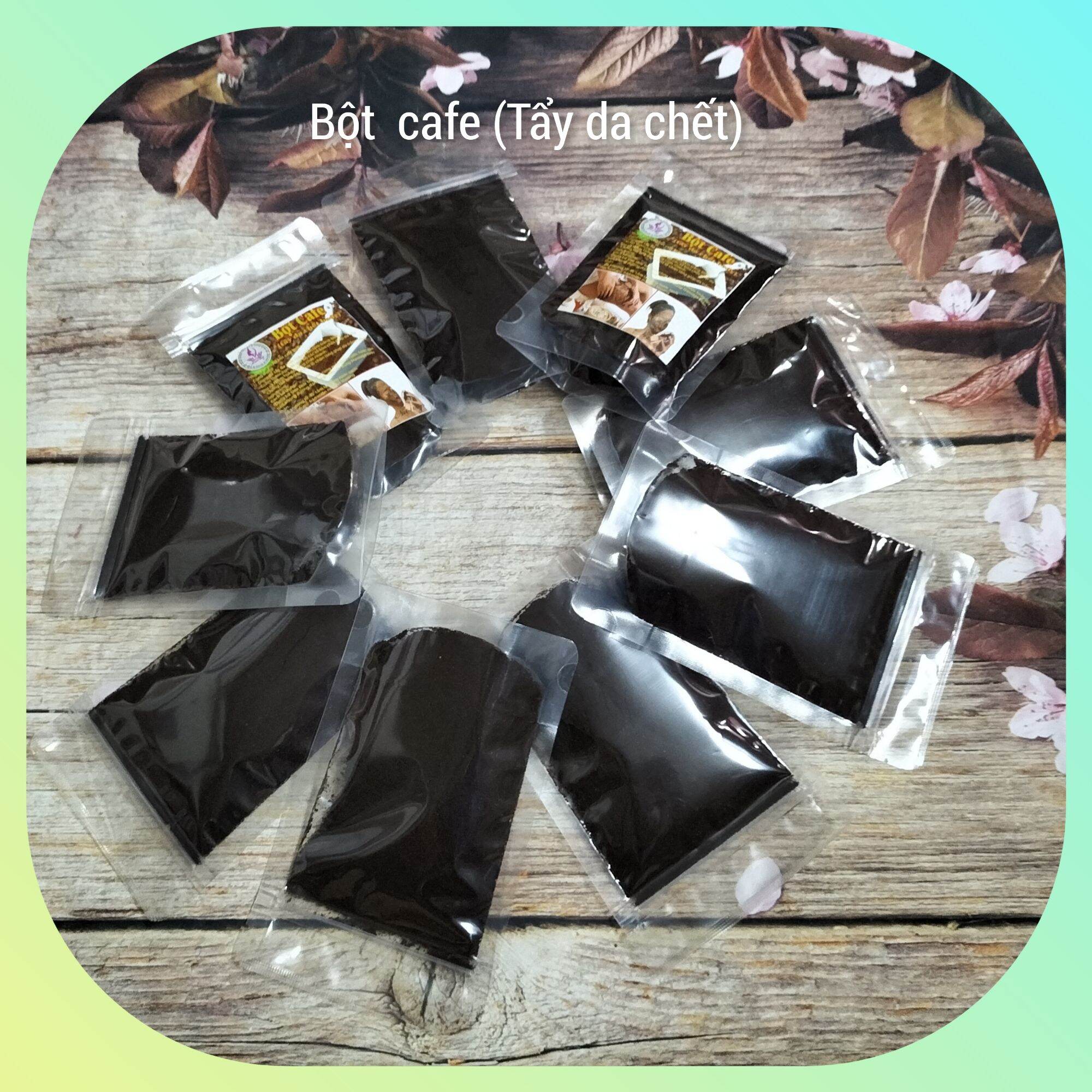 100g bột bã cafe tẩy da chết,tắm dưỡng body cực mịn da