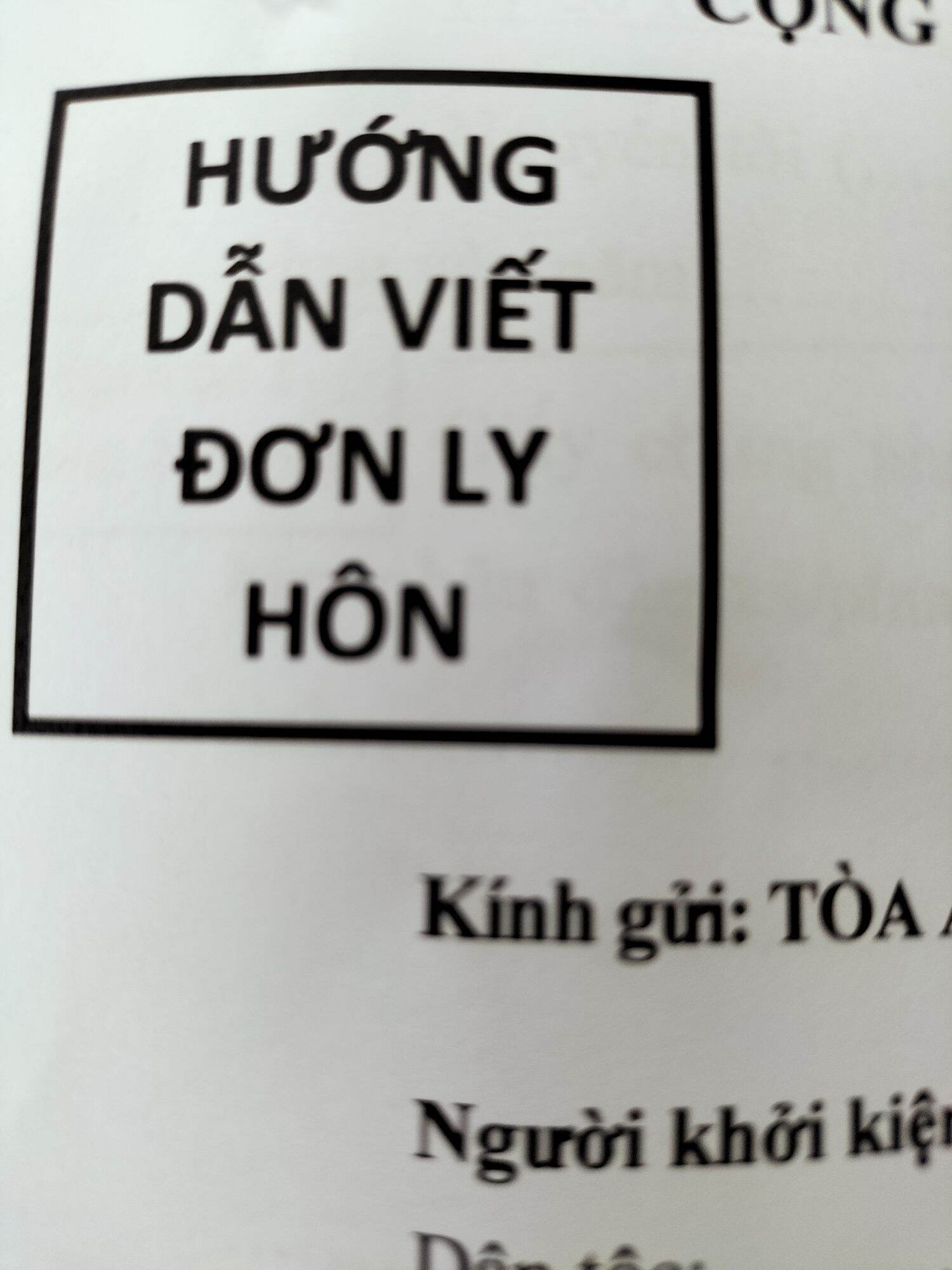 COMBO ĐƠN XIN LY HÔN và ĐƠN THUẬN TÌNH LY HÔN