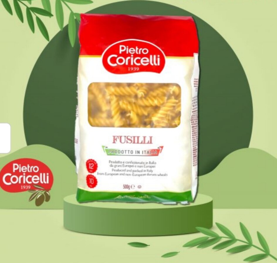 Mỳ nui xoắn pietro 500g