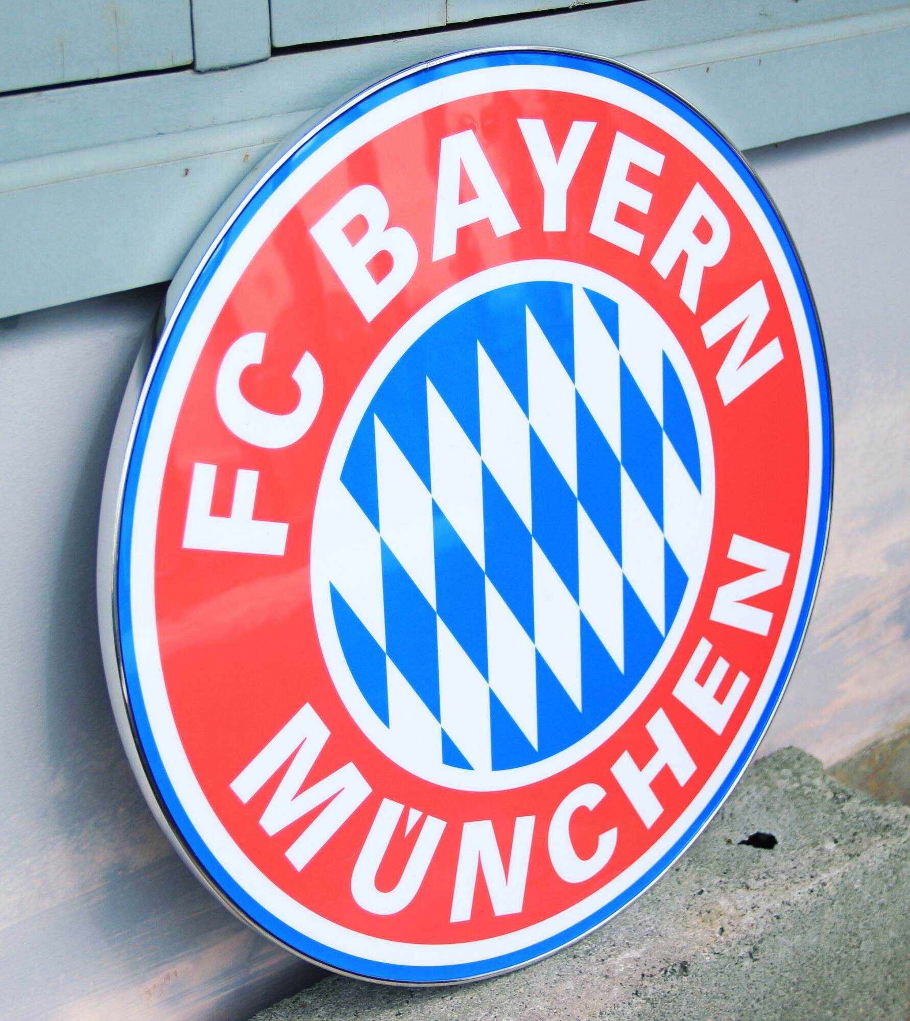 Tranh tường bóng đá Logo CLB Bayer Muchen