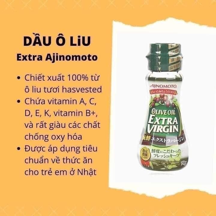 Dầu oliu oli extra virgin 70g