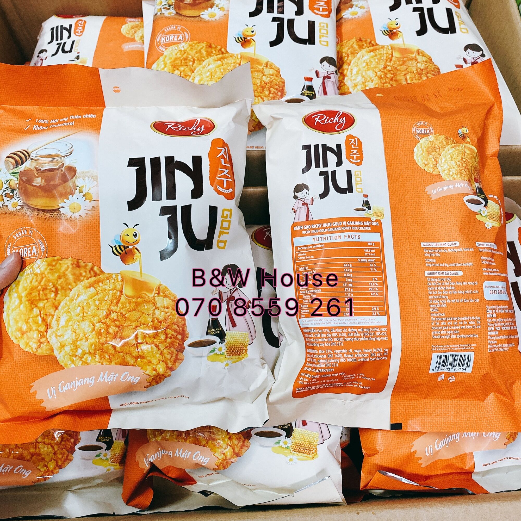 Bánh gạo jinju hiệu richy