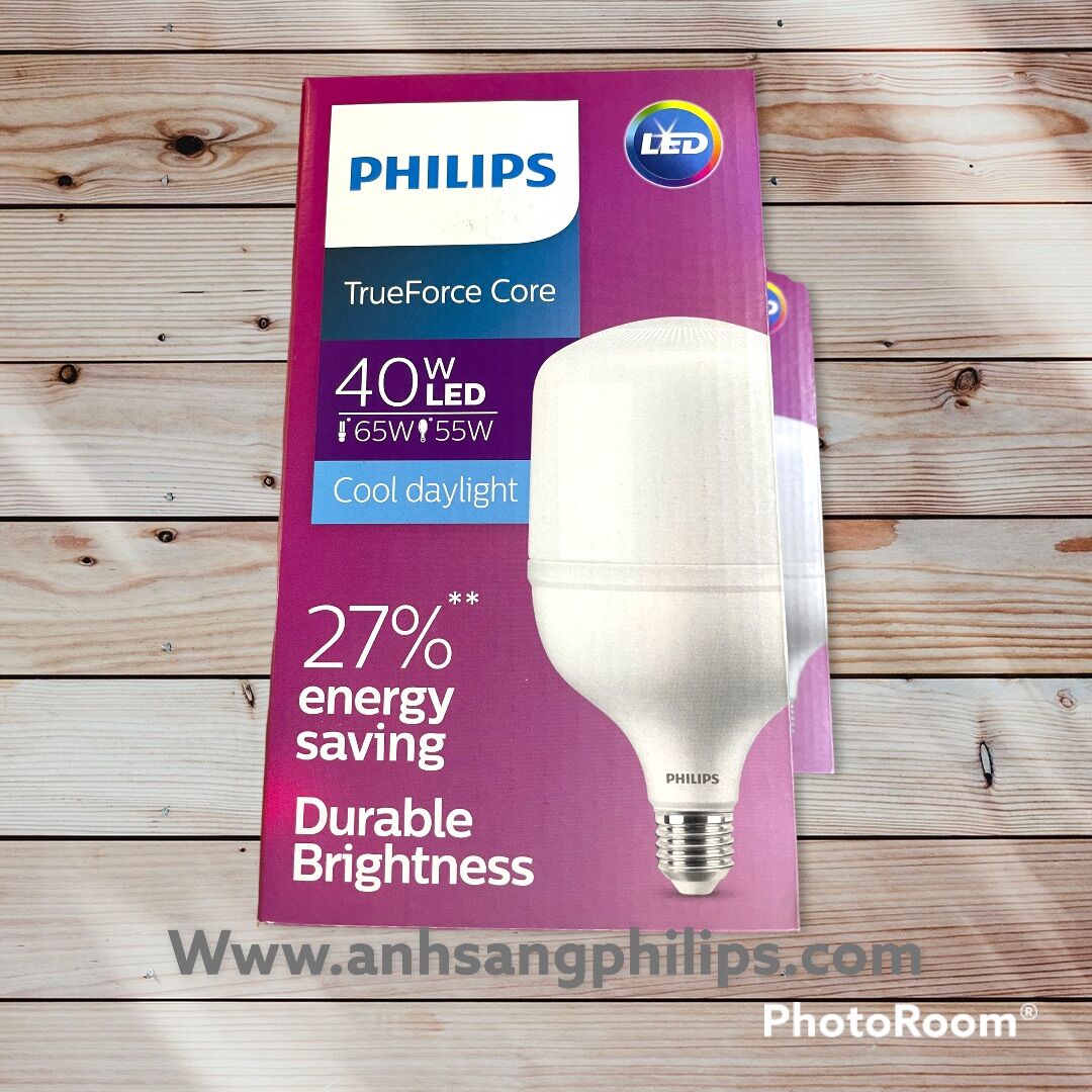 Bóng Led Trụ Philips 40w 6500k E27 220V