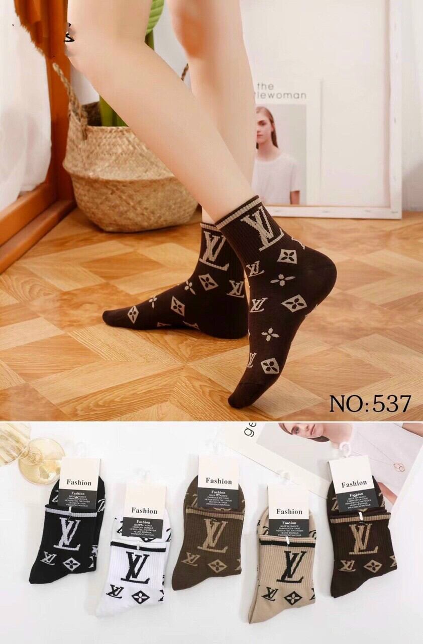 Tất len cổ vừa - set 10 đôi chất mịn đẹp