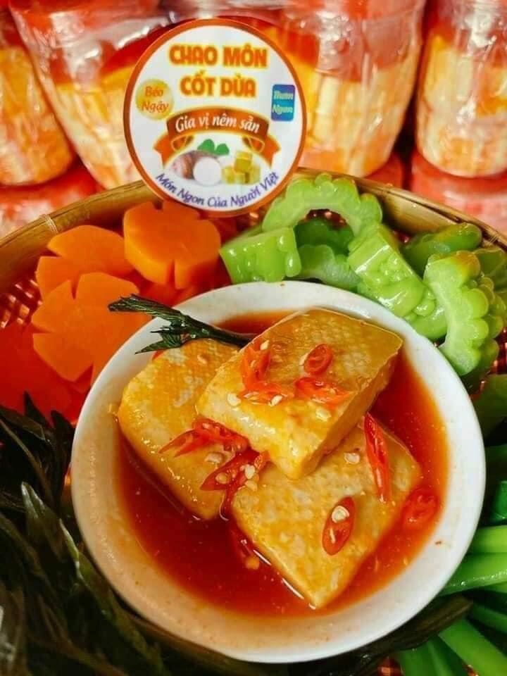 Chao môn cốt dừa siêu béo hủ 650g