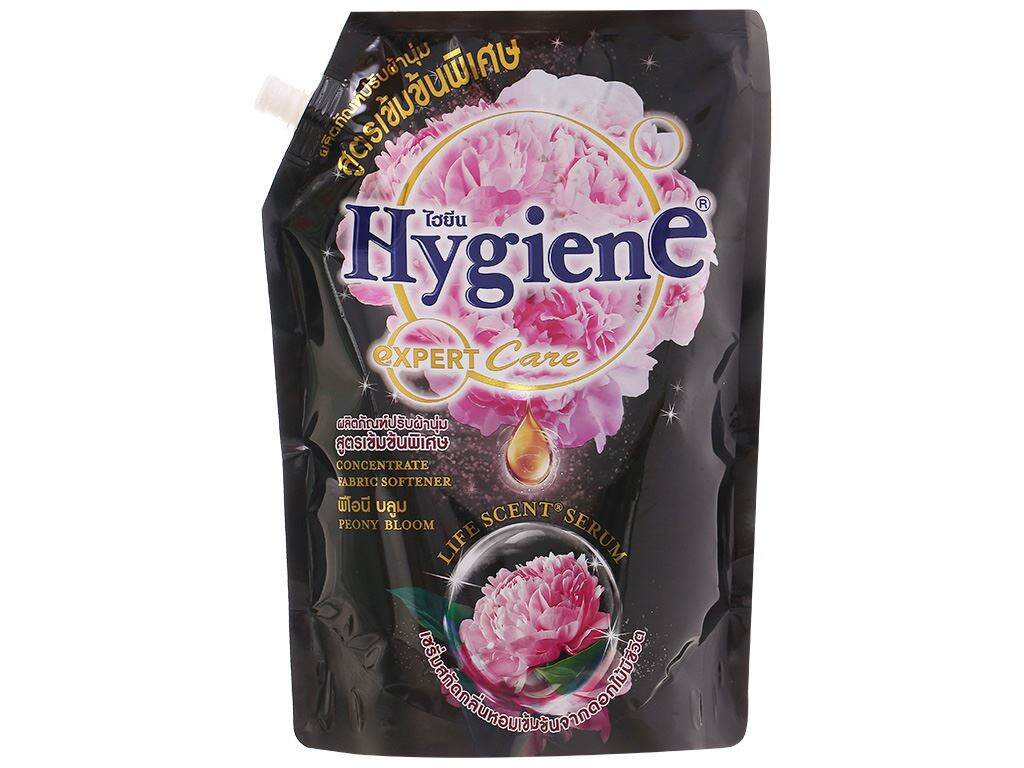 Nước xả vải Hygiene Expert Care đen hương hoa túi 1150 lít