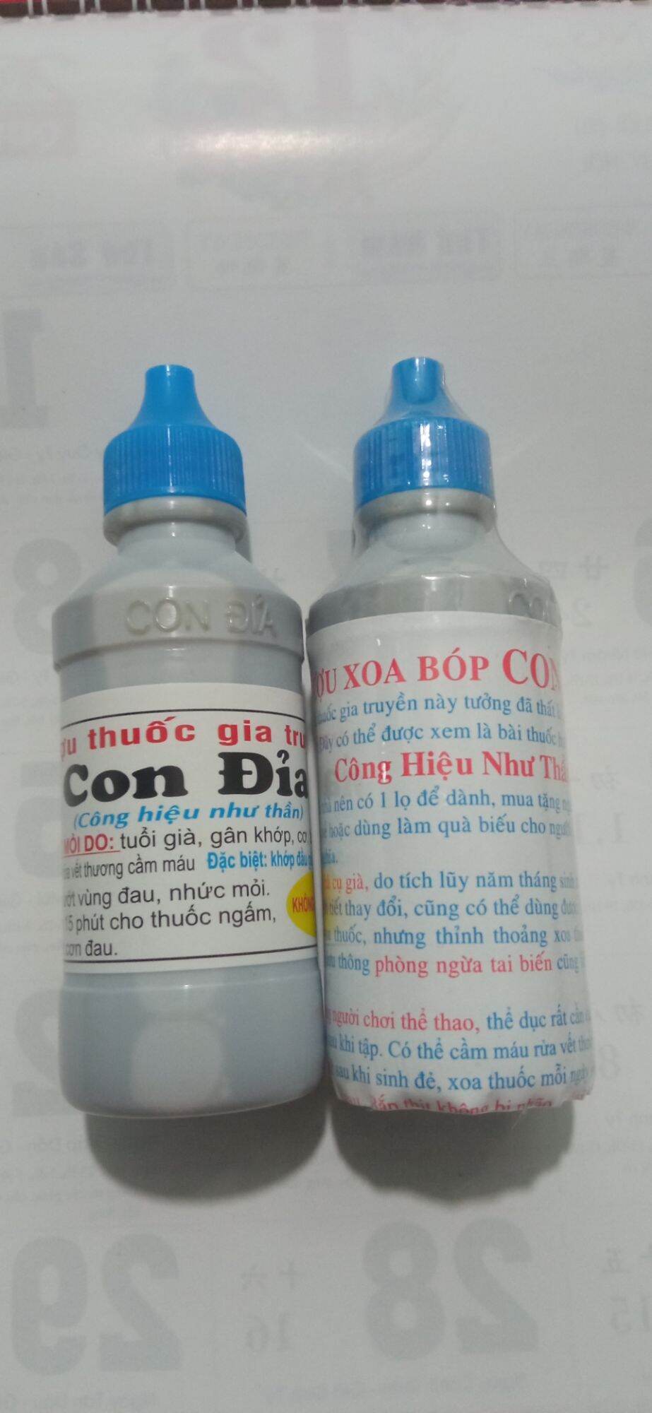 DẦU XOA BÓP GIA TRUYỀN (con đỉa)