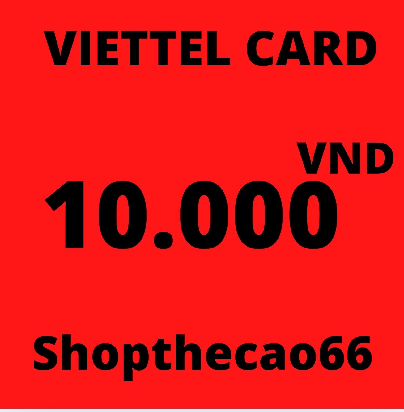 Viettel scratch card 10,000 VND