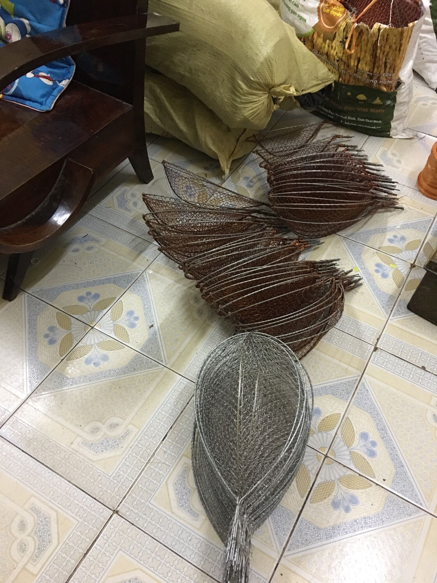 1 VỢT CÁ TO BỰ INOX