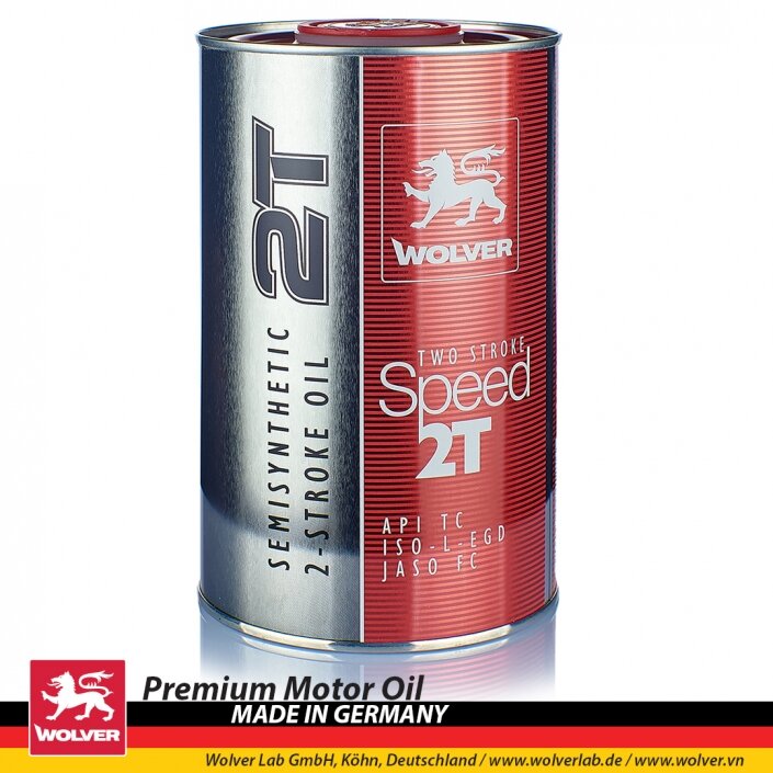 Nhớt 2 thì Wolver Speed 2T nhập khẩu Đức