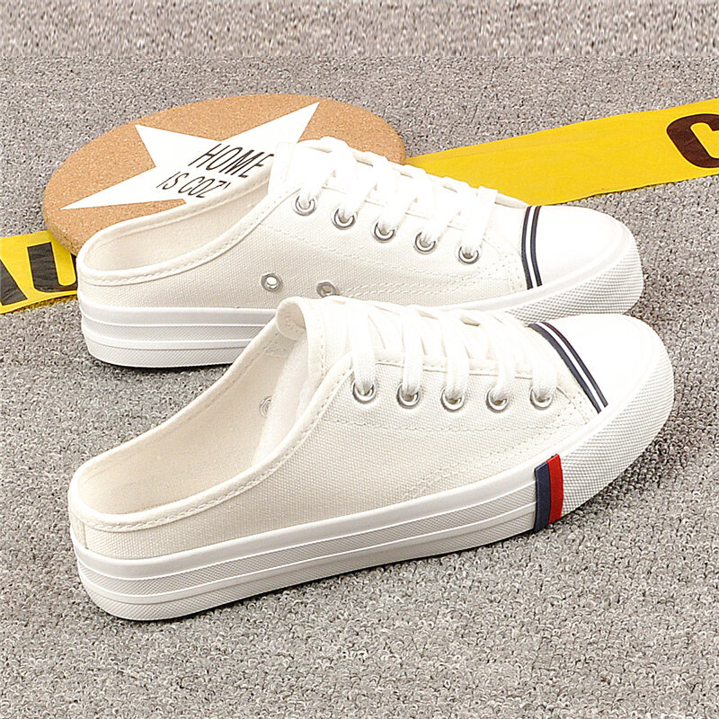 Giày Vải Bố Thoáng Khí, Giày Nam Mùa Hè, Dép Vải Bố, Giày Nam Thời Trang Phong Cách Hàn Quốc, Dép Sục, Giày Vải Lười
