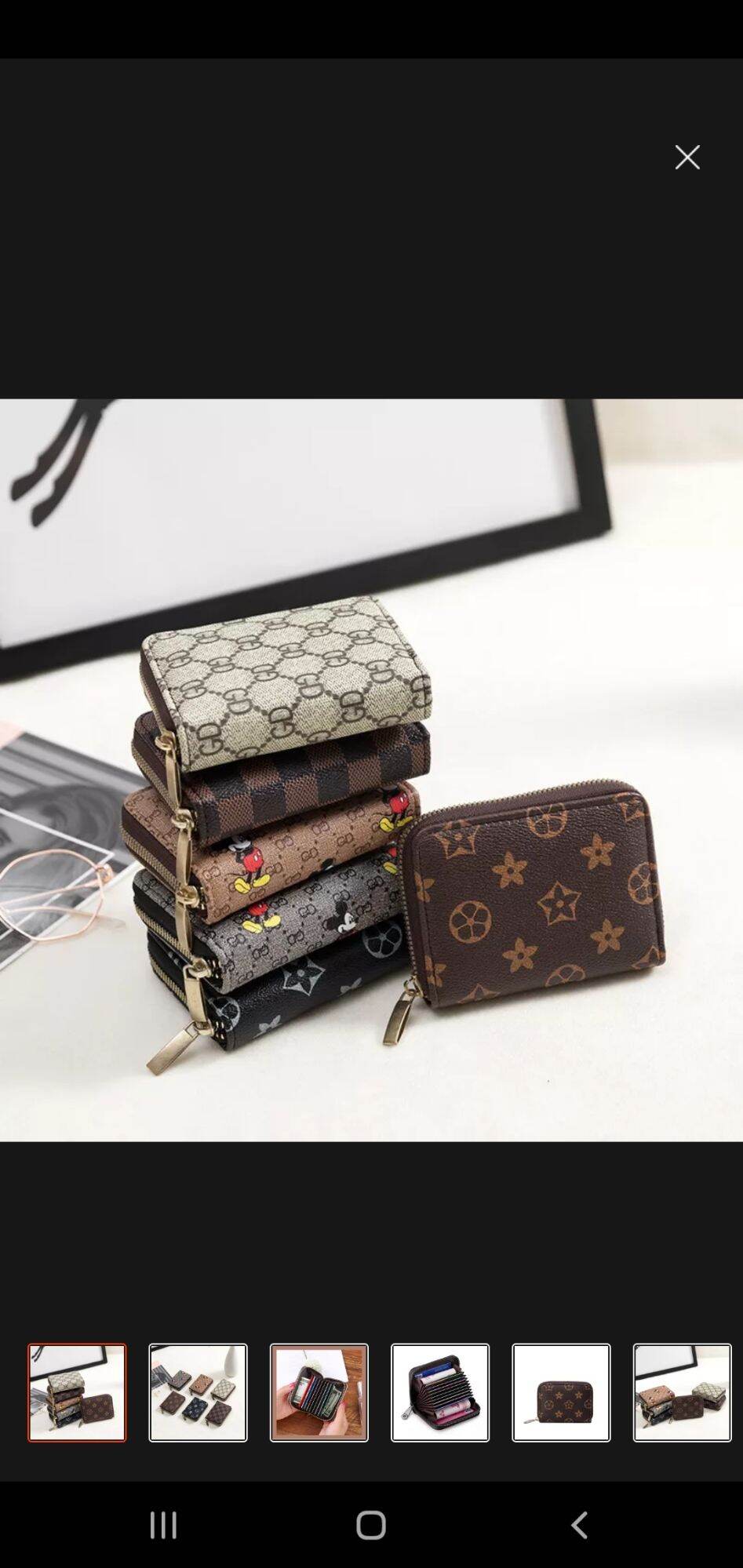 Bóp đựng thẻ tiền mini