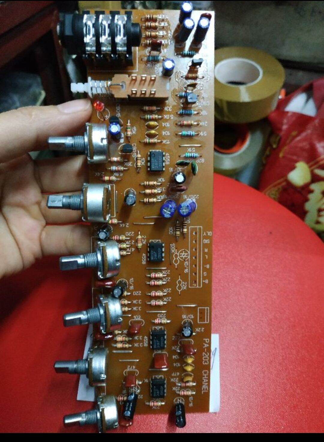 Bo mạch micro pa 203 zin