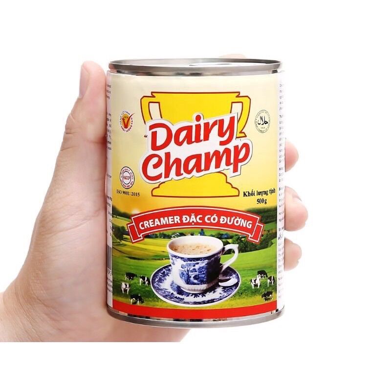 Combo 2 Sữa đặc có đường Dairy Champ lon 500g