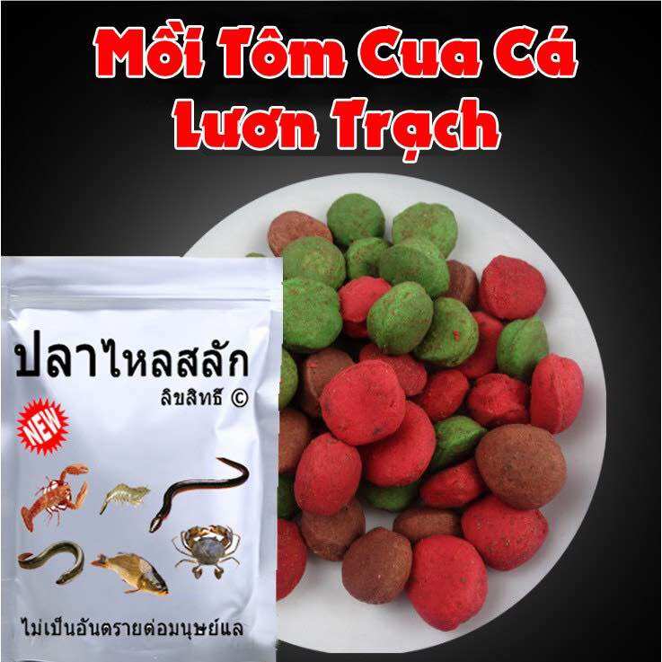 Mồi dụ tôm cua cá chạch Thái lan siêu nhạy dạng hạt