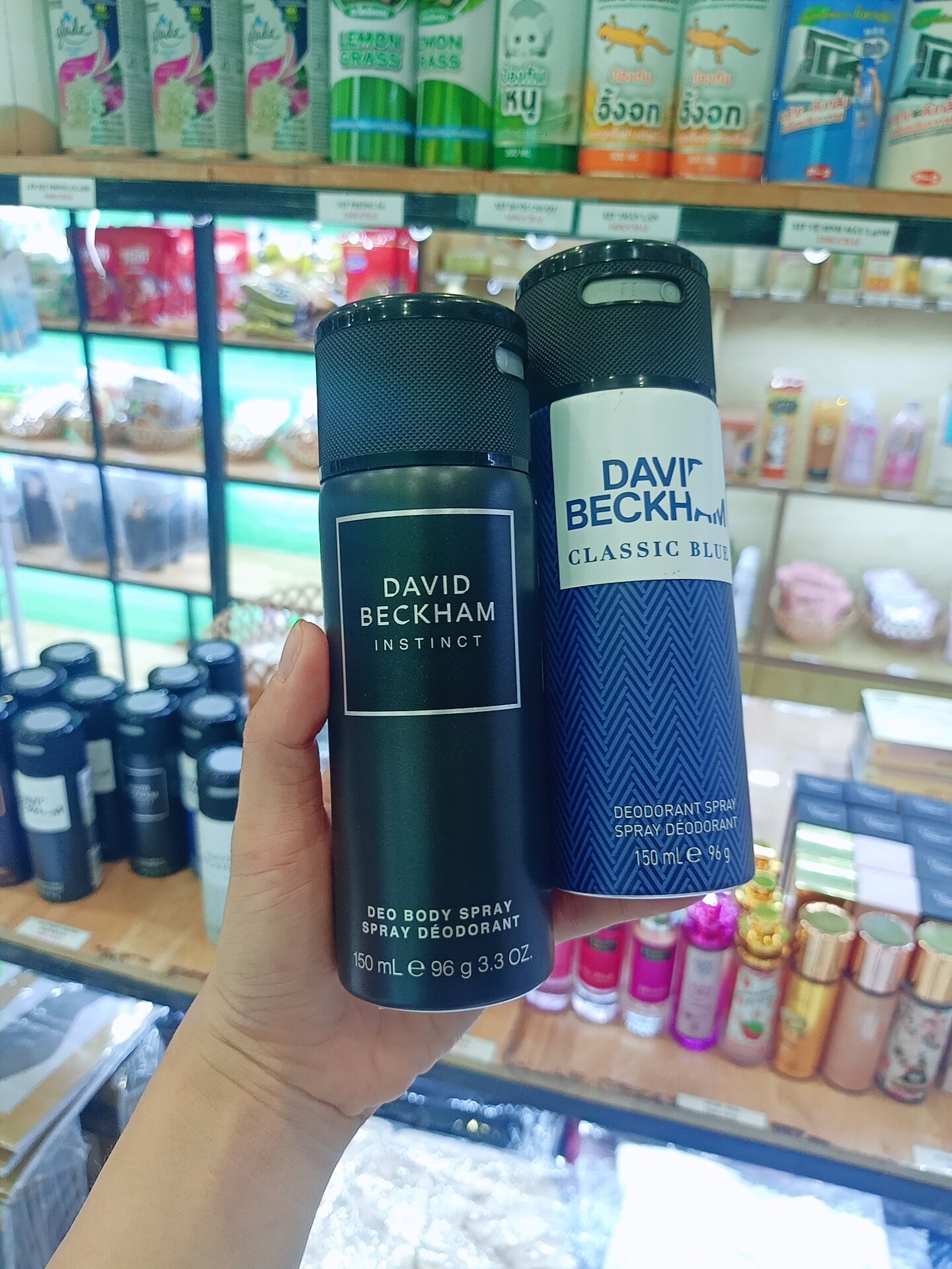 XỊT BODY KHỬ MÙI DAVID BECKHAM THÁI LAN