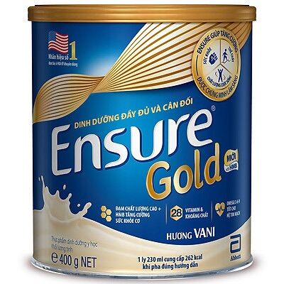 Sữa bột ensure gold 400g