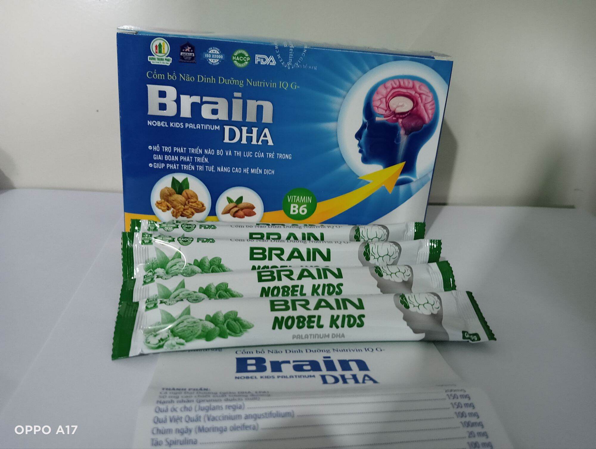 Cốm bổ não g brain