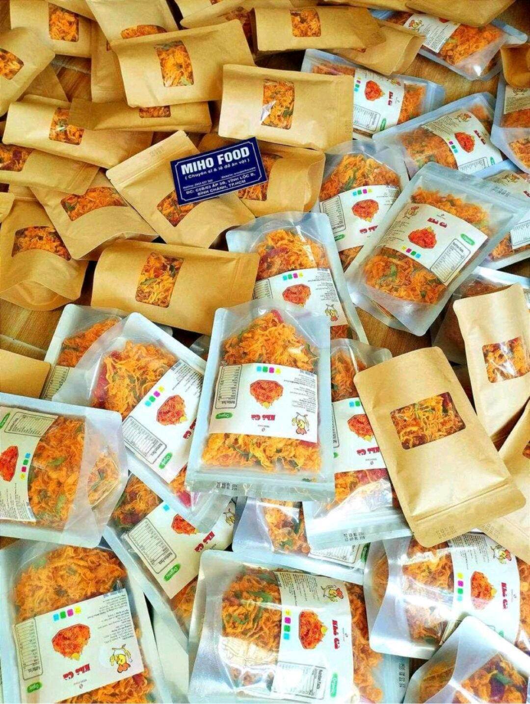 50g khô gà xé cay loại 1