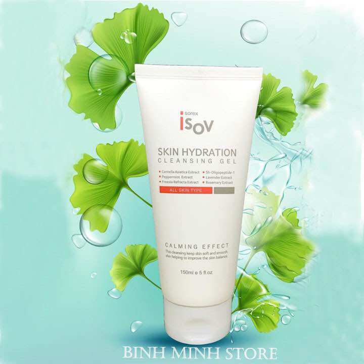 Sữa rửa mặt cho da nhạy cảm isov