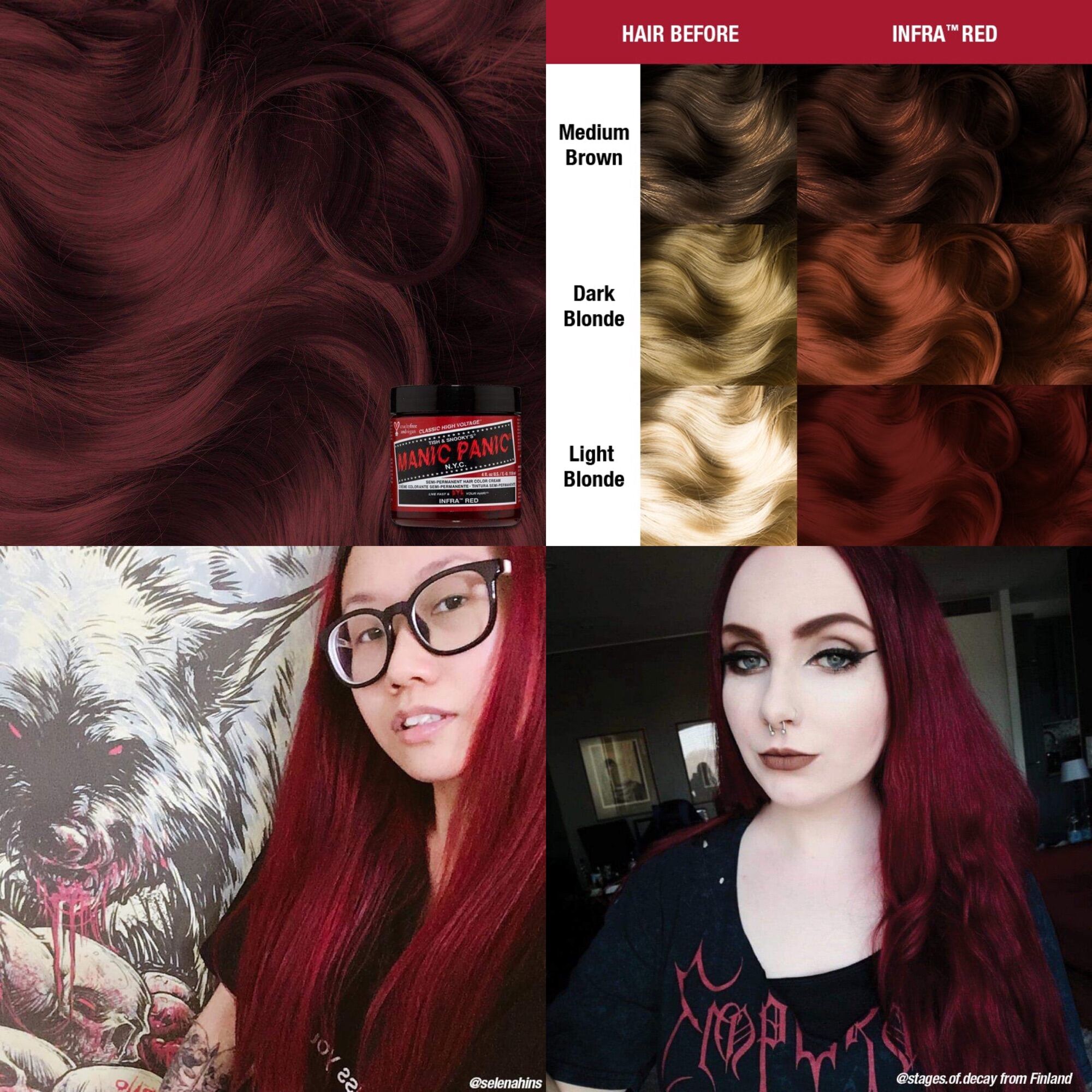 Thuốc nhuộm tóc tạm thời Manic Panic CLASSIC HIGH VOLTAGE® HAIR COLOR