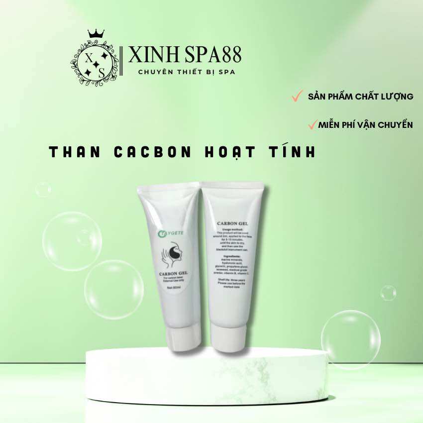 Than tre cacbon hoạt tính sử dụng bắɴ laser trẻ hoá da. typ than cac bon - spa88
