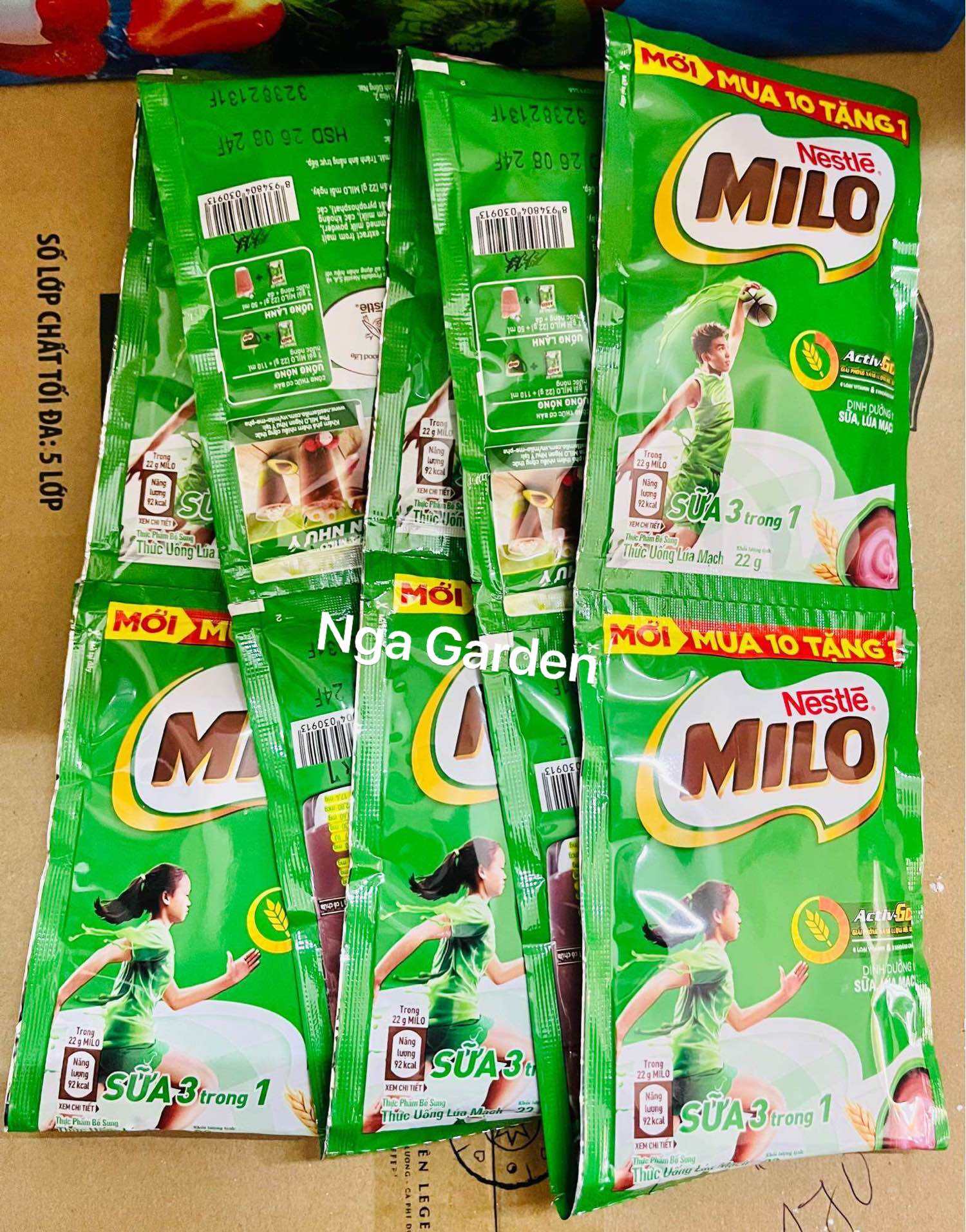 Milo Nestle Dây 10 Gói x 22gr