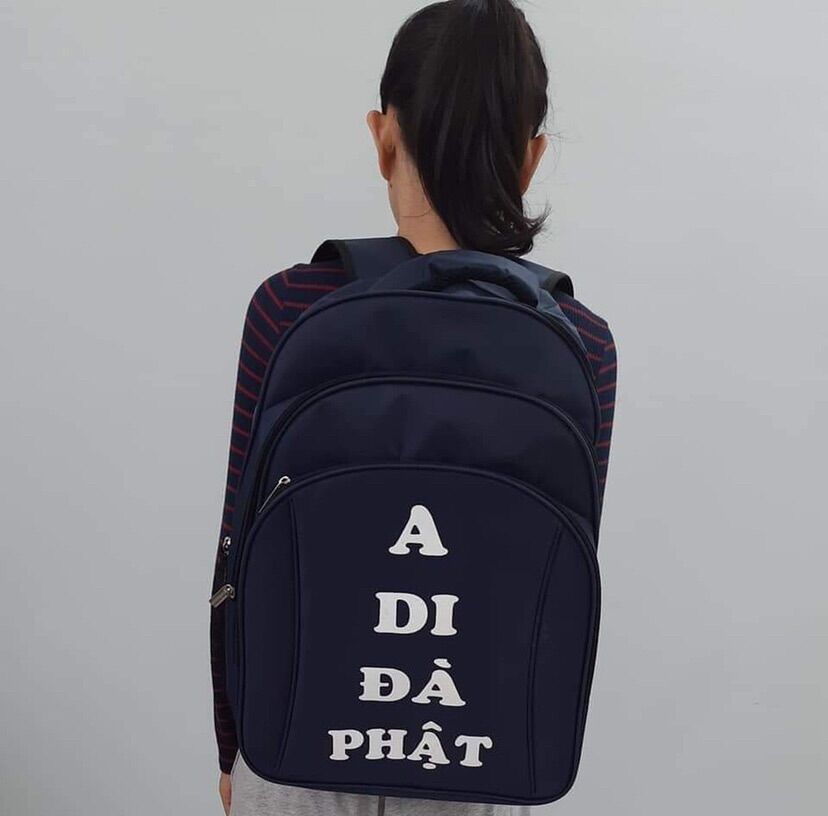 Balo in danh hiệu A Di Đà Phật - Phật Tâm