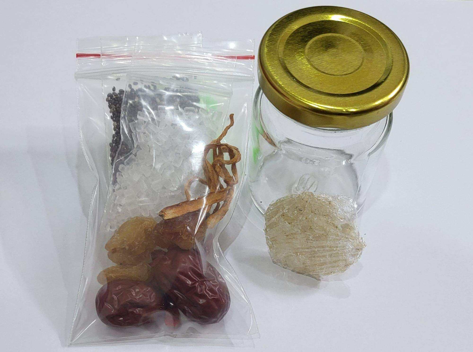 SET YẾN YẾN BABY DÙNG THỬ GỒM: 1 VIÊN YẾN VỤN BABYMIX ĐỒ CHƯNG & 1 HŨ CHƯNG YẾN THỦY TINH