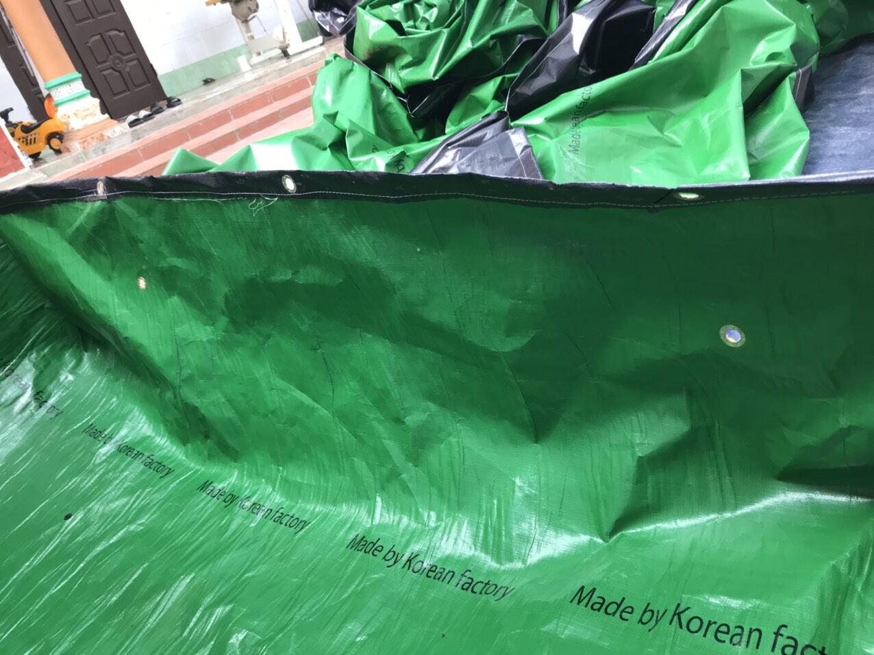 Bể bạt ươm ốc ếch cá lươn 1,5x1x0,5 - loại korea
