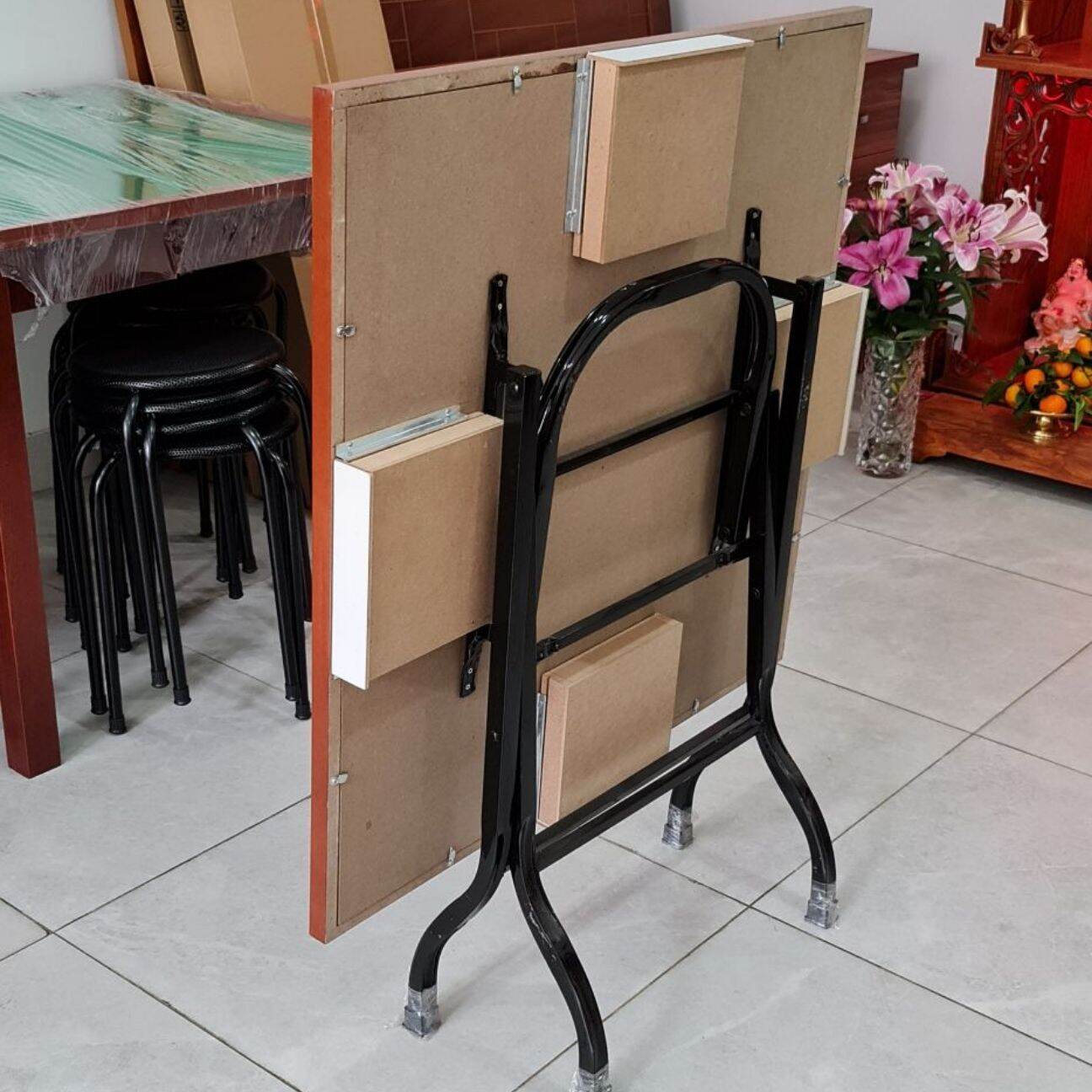 Bàn mạt chược gấp được