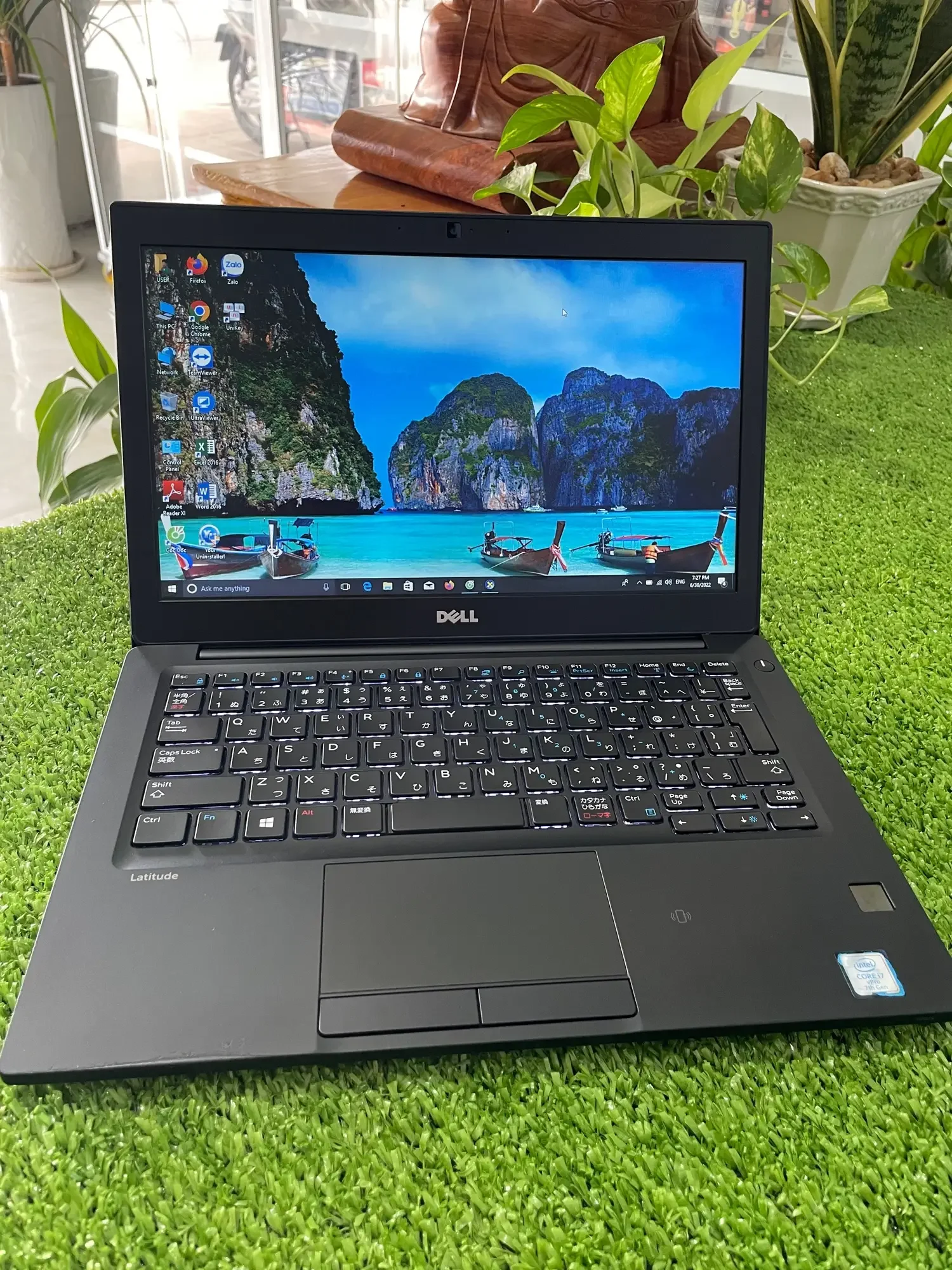 Dell Latitude 7280 i7 7600U/dram4 8gb/ ssd M2 256gb/ Màn hình 12,5 inch FHD/ Key led