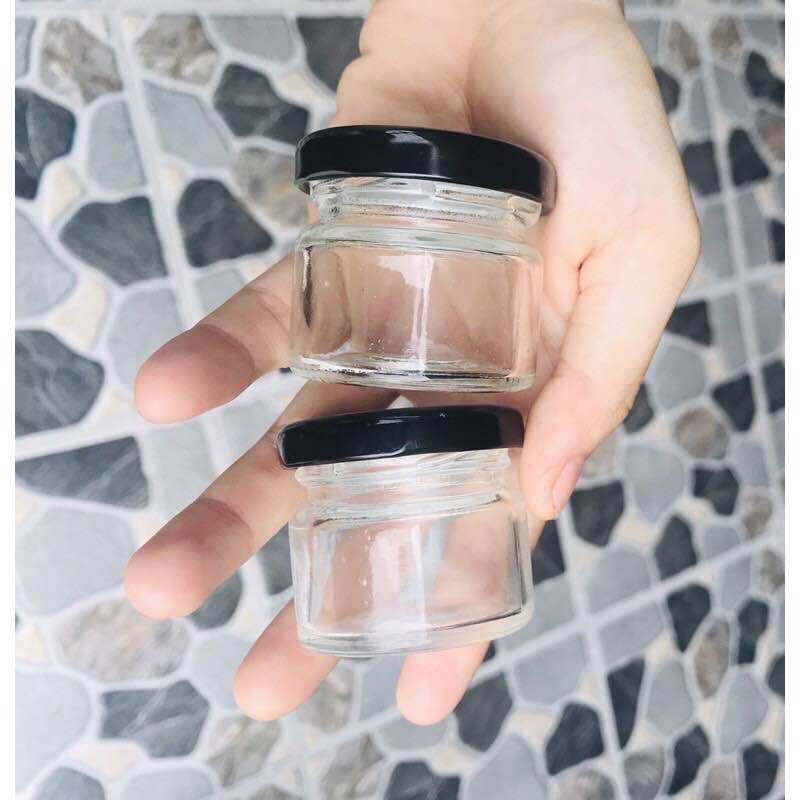 [HCM]combo 20 HỦ THUỶ TINH 30ml nắp thiếc