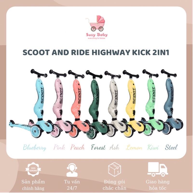 Xe scooter trẻ em Scoot and Ride Highwaykick