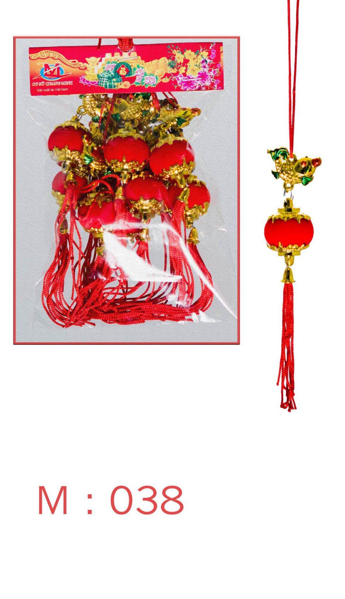 SET 10 DÂY LIỄNG TRANG TRÍ MAI ĐÀO TẾT ( TRỘN MẪU)