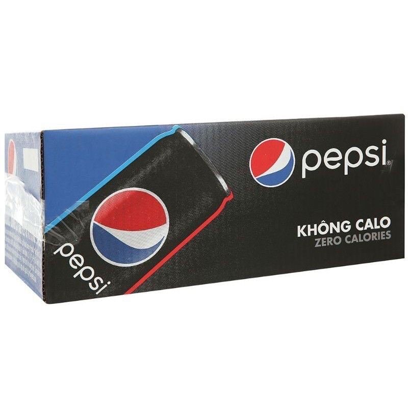 [GIÁ SỐC HOẢ TỐC HCM]Lốc 6 lon Pepsi zero ăn kiêng