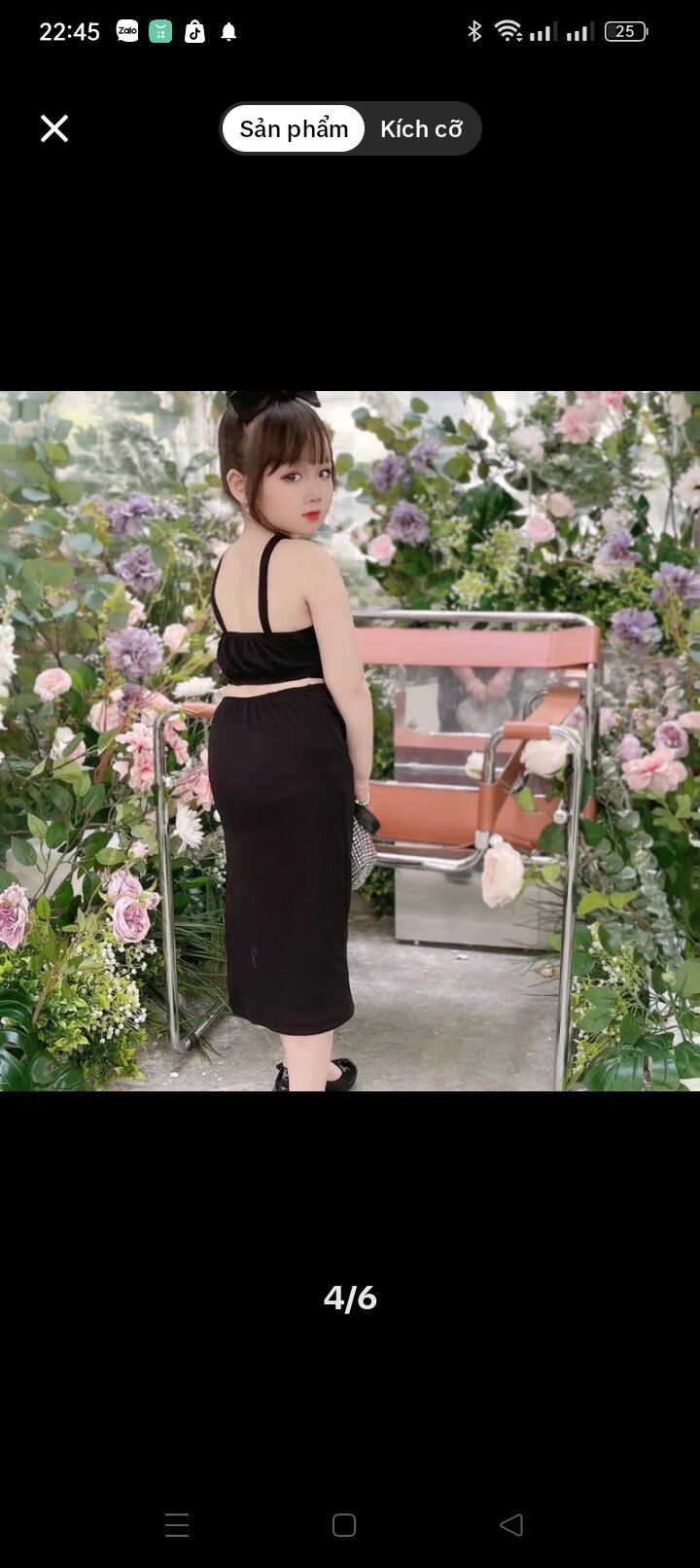 đầm body kiểu xinh cho bé gái