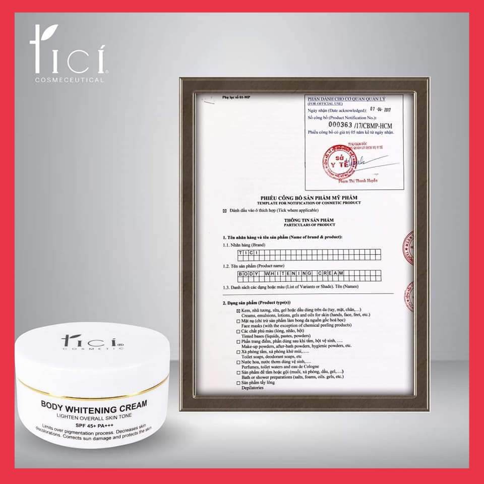 KEM BODY TICI (CHÍNH HÃNG)