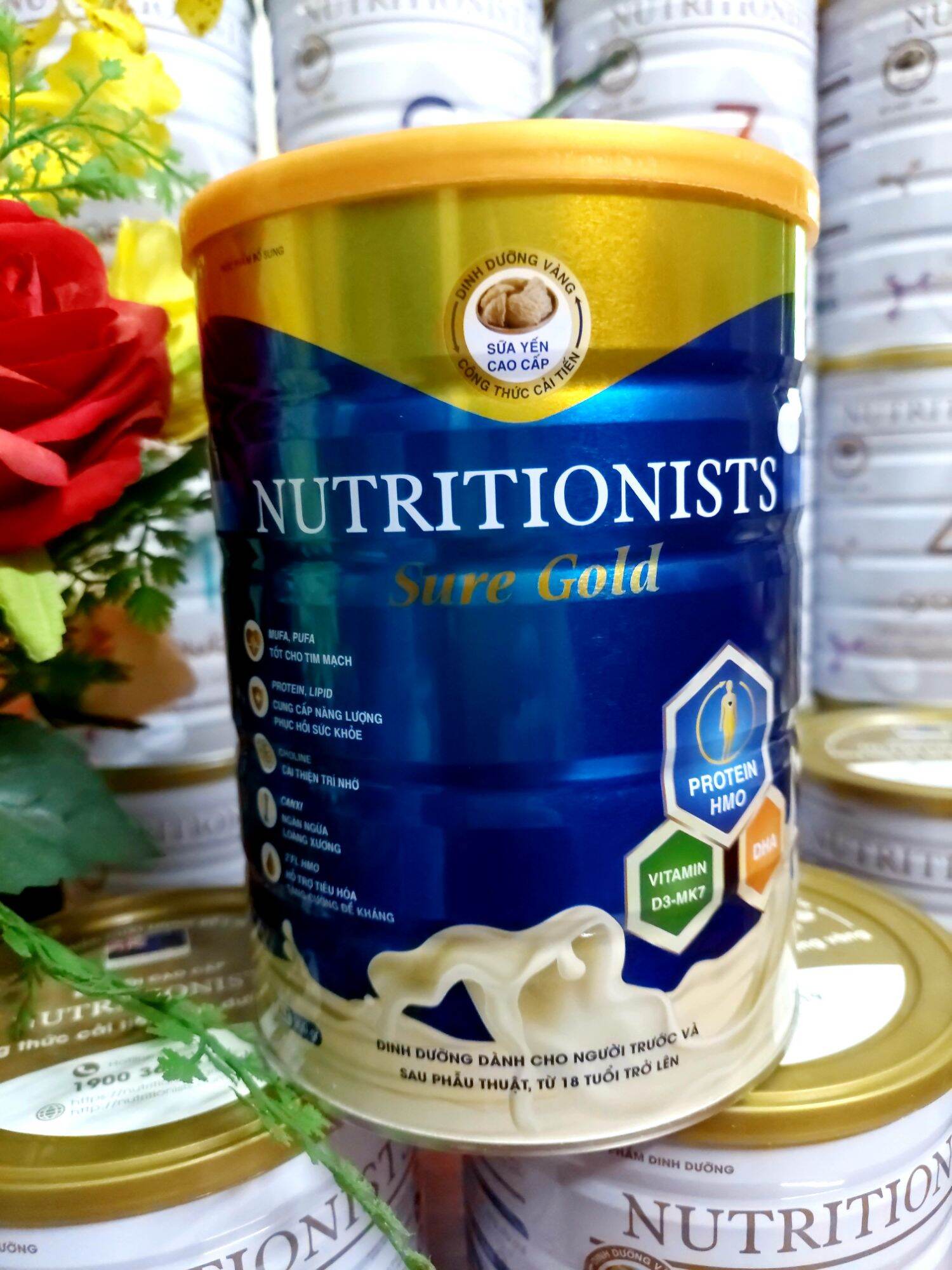 Sữa dinh dưỡng cho người phục hồi sức khỏe sure gold 900g /date 2025