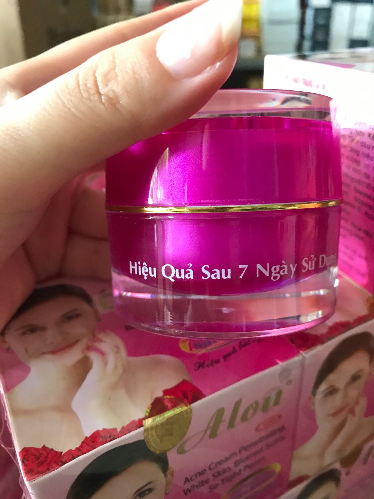 Kem Alon mụn thâm trắng da mờ sẹo 15g