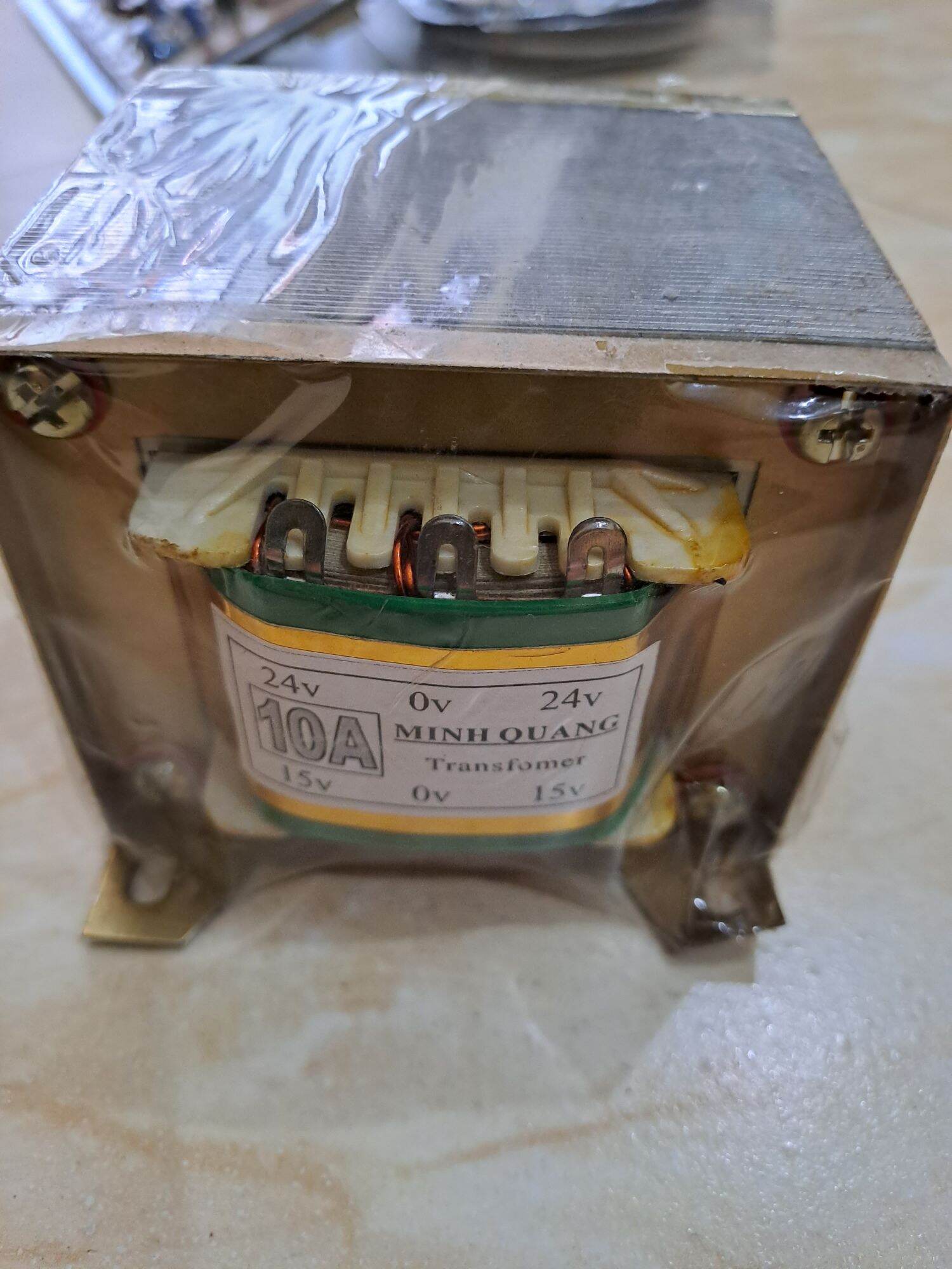 Biến áp 10A đối xứng 24v