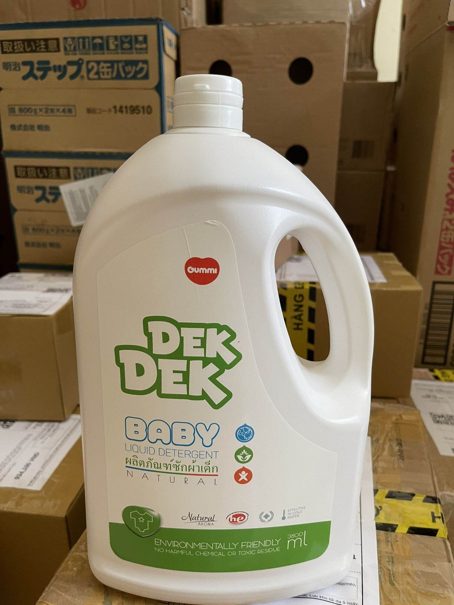 Nước giặt xả Thái DekDek 3.8 lít