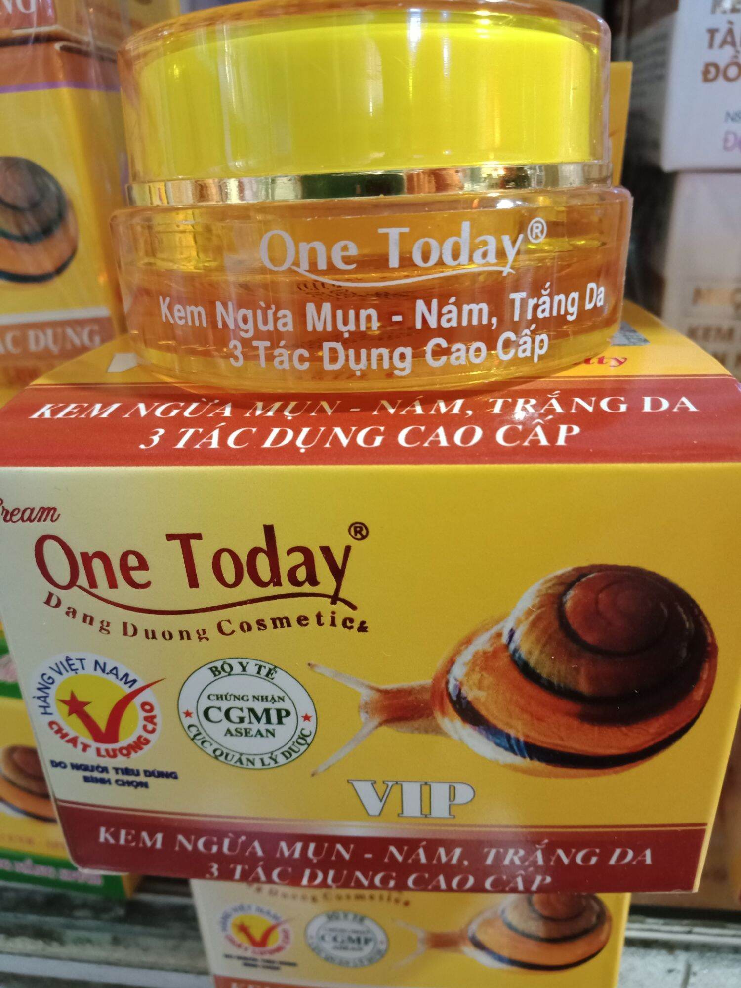 [HCM]Kem Dưỡng Da Ngừa Mụn _Nám ,trắng da 3 Tác Dụng Cao Cấp  One Today Vip